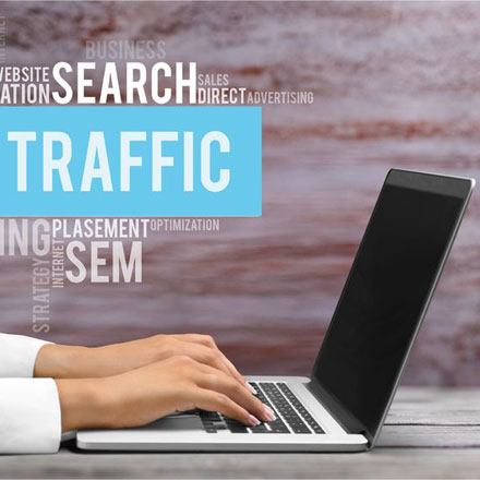 Webseiten-Traffic Online-Marketing